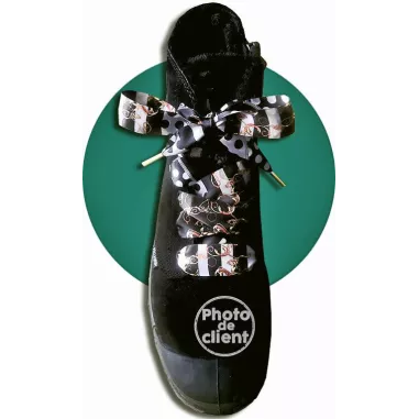 Lacets satin large foulard : 3&nbsp;couleurs pour vos chaussures