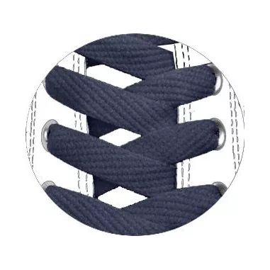Lacets bleus foncés marine navy et plats,vente lacets…