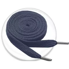 Lacets bleus foncés marine navy et plats,vente lacets… 2