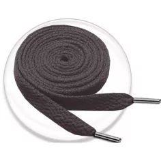 Lacets de chaussures marron chocolat et plats, boutique de… 2