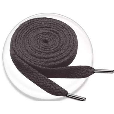 Lacets de chaussures marron chocolat et plats, boutique de…