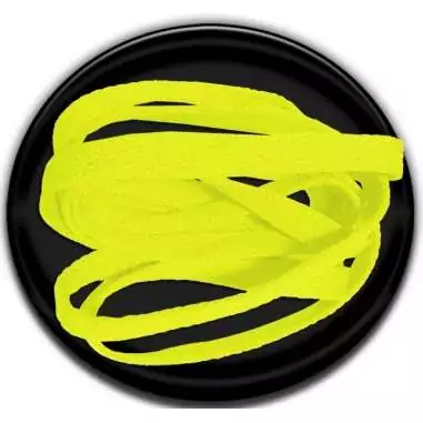 Lacets jaunes fluos pour vos chaussures
