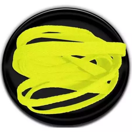 Lacets jaunes fluos pour vos chaussures Lacets jaunes fluos pour vos chaussures