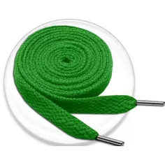 Lacets de chaussures verts gazon et plats, boutique de…