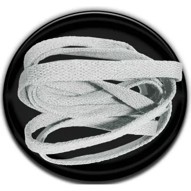 Lacets de chaussures gris et plats, boutique de vente en…