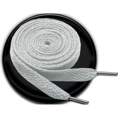 Lacets de chaussures gris et plats, boutique de vente en…