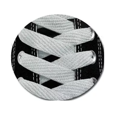 Lacets de chaussures gris et plats, boutique de vente en…