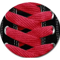 Lacets de chaussures rouges et plats .achat vente de… 2