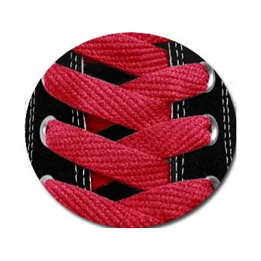 Lacets de chaussures rouges et plats .achat vente de…