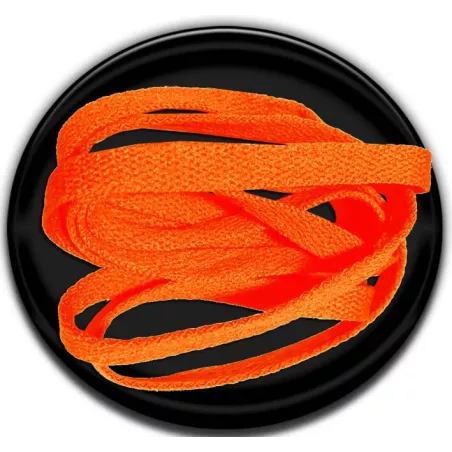 Lacets de chaussures fluos orange fantaisie.Boutique de…