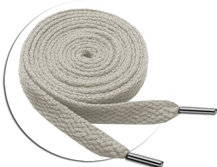Lacets online plats beige