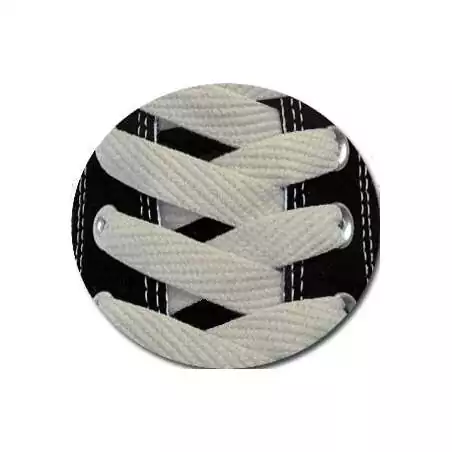 Lacets plats beiges pour vos chaussures Lacets plats beiges pour vos chaussures