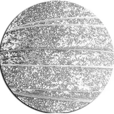 Lacets velours pailleté argenté pour vos chaussures