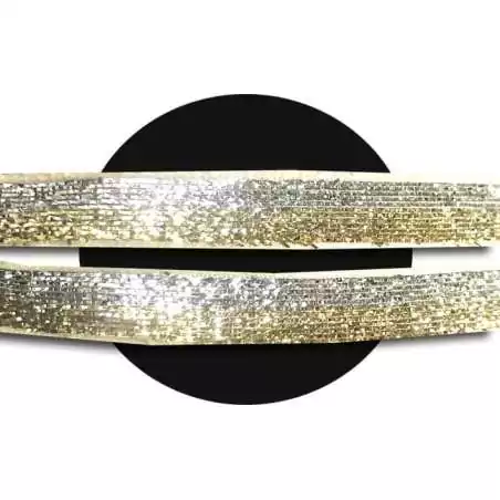 Lacets velours pailleté doré & argenté pour vos chaussures Lacets velours pailleté doré & argenté pour vos chaussures