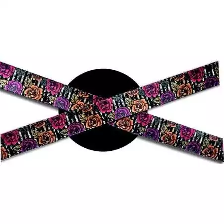 Lacets satin large rayés & fleuris : 2 largeurs pour vos chaussures Lacets satin large rayés & fleuris : 2 largeurs pour vos chaussures