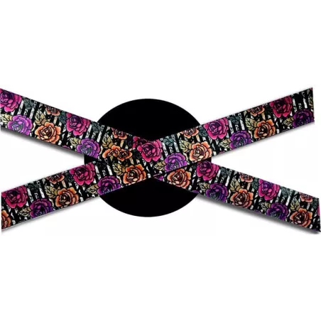 Lacets satin large rayés&nbsp;& fleuris : 2 largeurs pour vos…