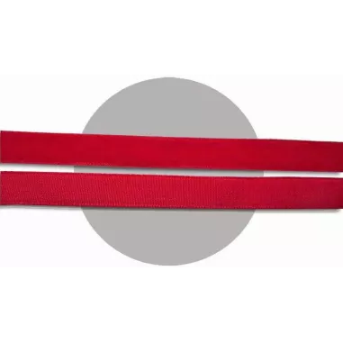 Lacets fins velours rouge pour vos chaussures