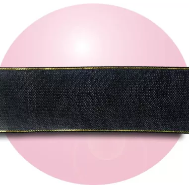 Lacets organza organdi ruban blanc noir doré fantaisie en…