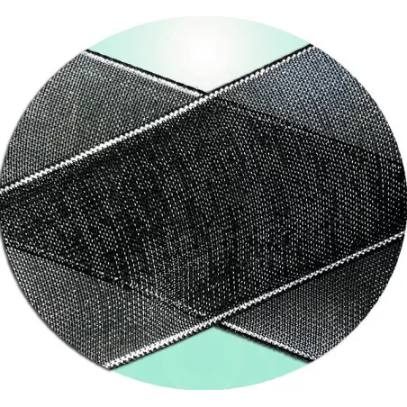 1 paire x lacets organza noir liseret argenté