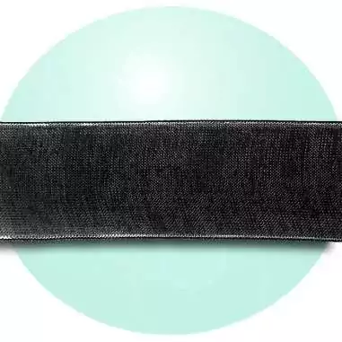 Lacets organza noir liseret argenté pour vos chaussures