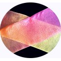 Lacets ruban organza multicolore rainbow