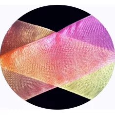 Lacets organdi rainbow multicolore pour vos chaussures 2