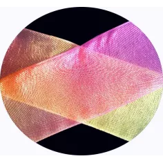 Lacets organdi&nbsp;rainbow&nbsp;multicolore pour vos chaussures 2