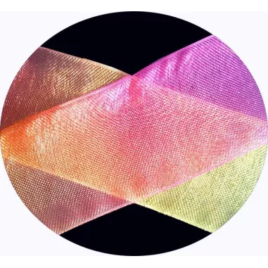 Lacets organdi&nbsp;rainbow&nbsp;multicolore pour vos chaussures