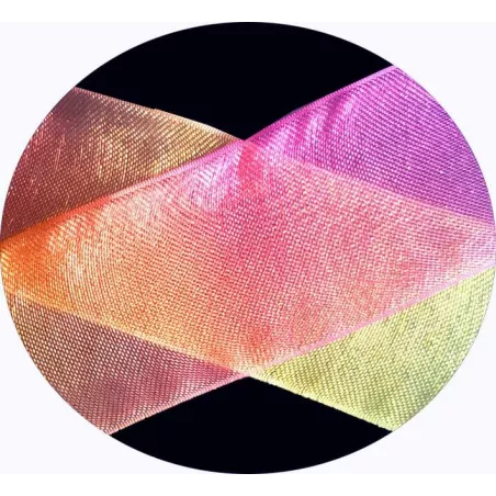 Lacets organdi&nbsp;rainbow&nbsp;multicolore pour vos chaussures