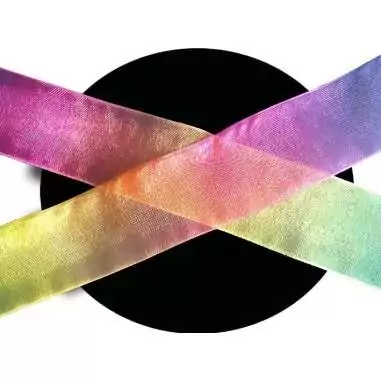 Lacets organdi rainbow multicolore pour vos chaussures