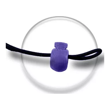 Stoppeurs boules violets pour vos lacets, capuches, ...