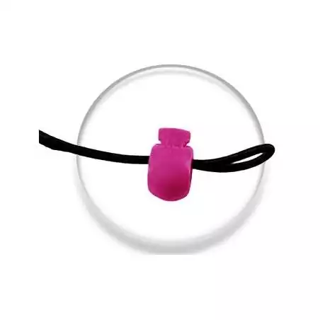Stoppeurs boules rose fuchsia pour vos lacets, capuches, sacs...