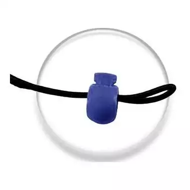 Stoppeurs boules bleu marine pour vos lacets, capuches, sacs...