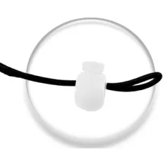 Stoppeurs boules blancs pour vos lacets, capuches, sacs... 2