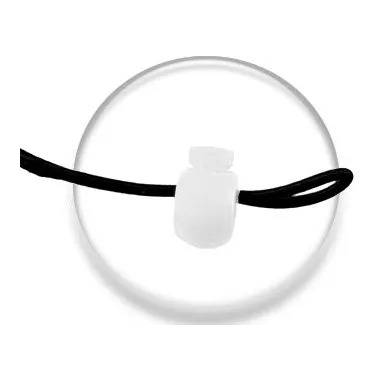 Stoppeurs boules blancs pour vos lacets, capuches, sacs...