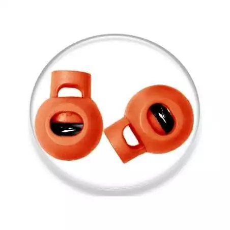 Stoppeurs boules oranges pour vos lacets, capuches, sacs... Stoppeurs boules oranges pour vos lacets, capuches, sacs...