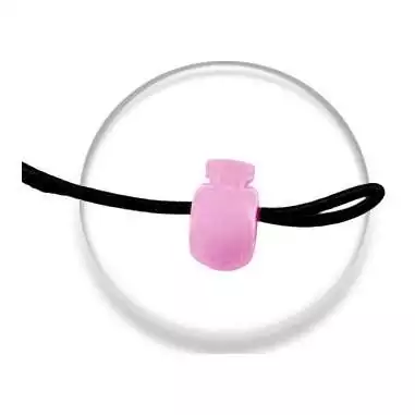 Stoppeurs boules roses pâles pour vos lacets, capuches, ...