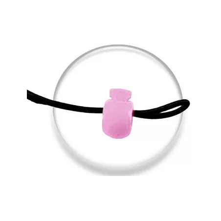 1 paire x bloqueurs-stoppeurs boules rose pâle