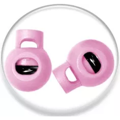 Bloqueurs stoppeurs boules ronds roses de lacets de…