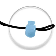 Bloqueurs stoppeurs boules ronds bleus lagon de lacets de… 2