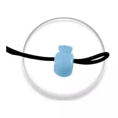 Stoppeurs boules bleus pour vos lacets, capuches, sacs, ...