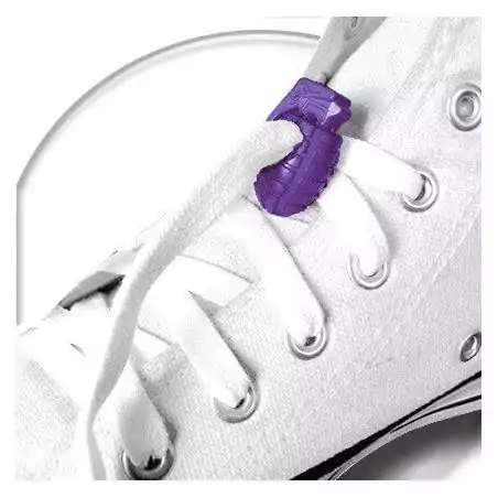 Stoppeurs bloqueurs grenades violets pour vos lacets, capuches, sacs Stoppeurs bloqueurs grenades violets pour vos lacets, capuches, sacs