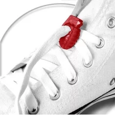 Stoppeurs bloqueurs grenades rouges pour vos lacets, capuches, sacs.. 2