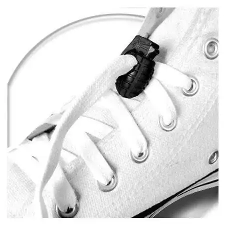 Stoppeurs bloqueurs grenades noirs pour vos lacets, capuches, sacs... Stoppeurs bloqueurs grenades noirs pour vos lacets, capuches, sacs...