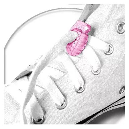 1 paire x bloqueurs-stoppeurs grenades roses