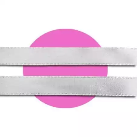 Lacets en satin gris perle pour vos chaussures Lacets en satin gris perle pour vos chaussures