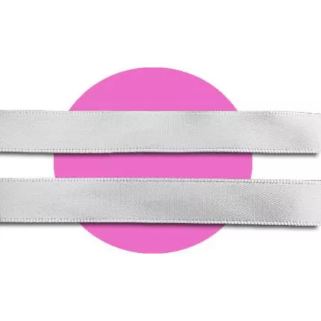 Lacets en satin gris perle pour vos chaussures