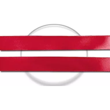 Lacets en satin rouge pour vos chaussures