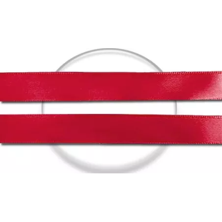 Lacets en satin rouge pour vos chaussures