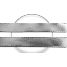 Lacets satin gris acier pour vos chaussures 2